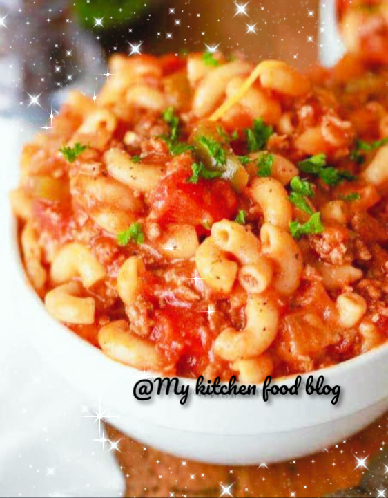 طريقة عمل معكرونة باللحم المفروم و صوص الطماطم بطريقة سهلة و سريعة 💟💟